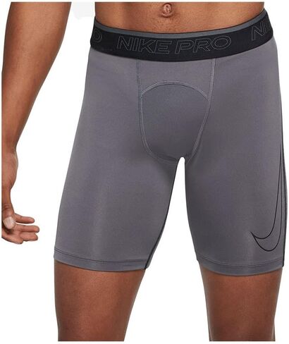 Nike Pro Dri-FIT Men's Shorts (as1, Alpha, m, Regular, Regular, White/Black) in Saudi Arabia