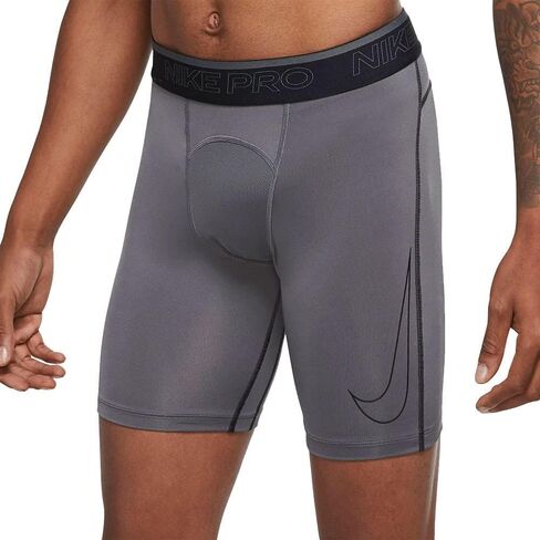Nike Pro Dri-FIT Men's Shorts (as1, Alpha, m, Regular, Regular, White/Black) in Saudi Arabia