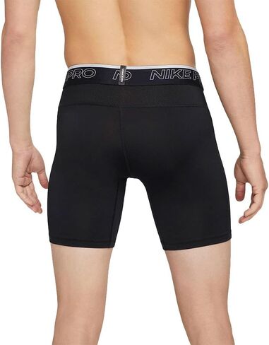 Nike Pro Dri-FIT Men's Shorts (as1, Alpha, m, Regular, Regular, White/Black) in Saudi Arabia