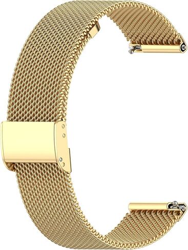 E ECSEM Metal Band Compatible for Fitpolo ID205L Bands Stainless Steel Mesh Loop Adjustable Wristband Replacement Strap for Fitpolo ID205L Smart Watch Men Women in Saudi Arabia