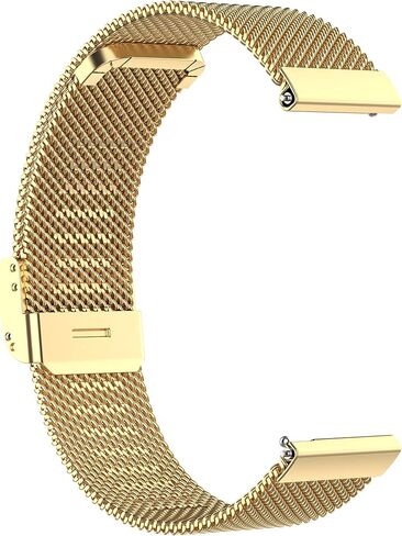 E ECSEM Metal Band Compatible for Fitpolo ID205L Bands Stainless Steel Mesh Loop Adjustable Wristband Replacement Strap for Fitpolo ID205L Smart Watch Men Women in Saudi Arabia