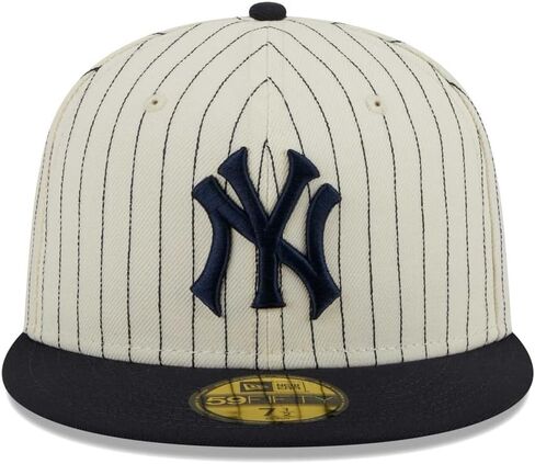 New Era NY New York Yankees 59FIFTY Cooperstown 50th Anniversary Retro Jersey Side Patch Fitted Cap, Hat in Saudi Arabia