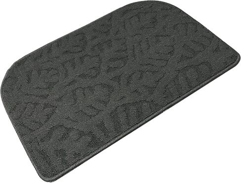 TOONOW Indoor Doormats Front Door Mat,32 "x17, Low-Profile Machine Washable Kitchen Rug, Absorbent Mud Half Round Entrance Mat for Outdoors, Entryway, Patio, Bedroom, Beige in Saudi Arabia