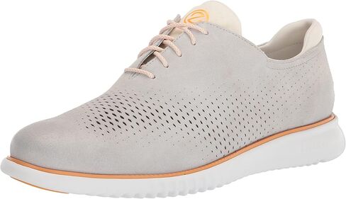Cole Haan Men's 2.Zerogrand Laser Wingtip Oxford, British tan/Java, 14 Wide in Kuwait