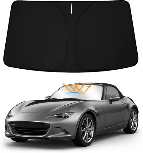 D-Lumina Front Windshield Sun Shade for 2020-2023 Kia Telluride, Foldable Front Window Sunshade Sun Visor for UV Rays & Sun Heat Protection Interior Accessories in Kuwait