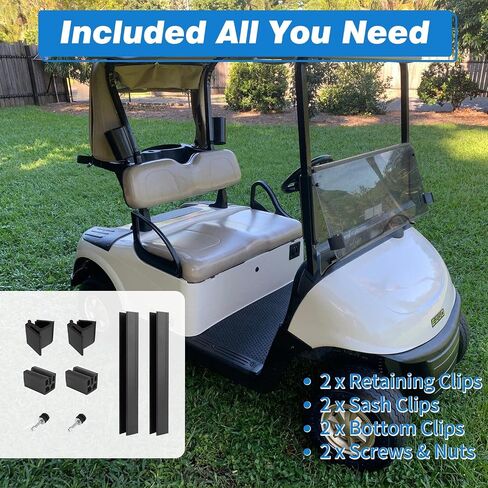 for 2008-UP EZGO RXV Tinted Golf Cart Windshield, Front Folding Style EZ GO Golf Cart Part in Saudi Arabia