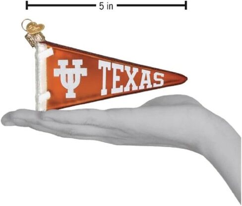 زينة راية زجاجية من الرابطة الوطنية لرياضة الجامعات بتكساس لونجهورنز in Kuwait