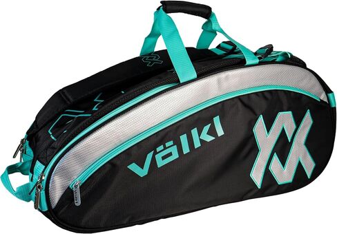 Volkl Tennis Combi Bag | Holds 6-9 Racquets | Shoe Pocket | Zippered Valuables Pocket | 32" L x 13" H x 11" W in Kuwait