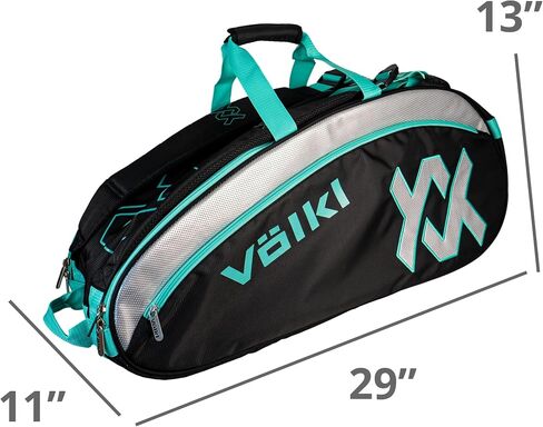 Volkl Tennis Combi Bag | Holds 6-9 Racquets | Shoe Pocket | Zippered Valuables Pocket | 32" L x 13" H x 11" W in Kuwait