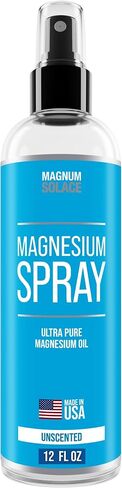 Magnesium Spray - USP Grade Pure Magnesium Oil Spray - Made in USA Since 2008, 4 oz in Saudi Arabia