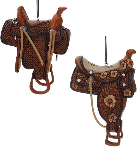 Western Saddle Ornaments, 2 Assorted in Saudi Arabia