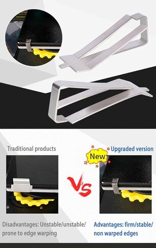 10 قطعة مشابك زنبركية للسرير الزجاجي للطابعة ثلاثية الأبعاد Ender 3 Pro، Ender 3S، Ender 5 Pro، Cr-20 Pro، Cr-10s Pro in Kuwait