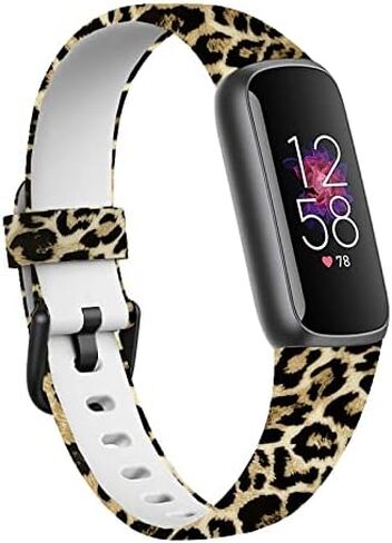 متوافق مع أساور Fitbit Luxe Bands، سوار معصم بديل من السيليكون الناعم متوافق مع Fitbit Luxe Band، حزام ساعة رياضي مرن مقاوم للماء للنساء والرجال الصغار in Saudi Arabia