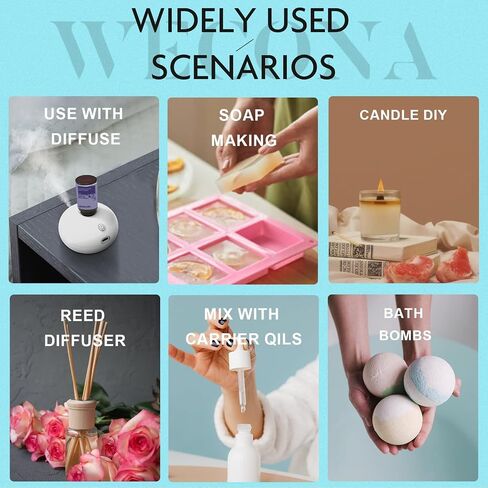 Fall Essential Oils Set - Pure Plant Extracts, Oil Diffuser Essential Oils, Essential Oils for Diffusers for Home, includes Citrus Burst, Freshness, Cozy Reunion, Fiesta, Leaf Aroma, Aromatic in Saudi Arabia