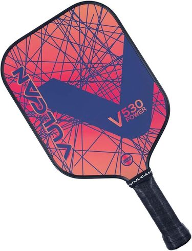 Vulcan | V530 Pickleball Paddle | Power Performance | Polypropylene Core - Carbon Fiber Surface | USAP Approved | Multiple Colors in Saudi Arabia