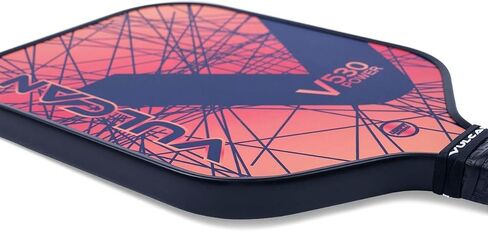 Vulcan | V530 Pickleball Paddle | Power Performance | Polypropylene Core - Carbon Fiber Surface | USAP Approved | Multiple Colors in Saudi Arabia