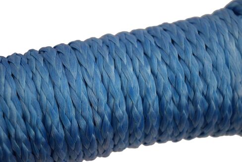 1/4 inch Synthetic Winch Rope Cable Winch Rope for ATV Electronic Winch BS: 6500lb (1/4'', Green) in Saudi Arabia