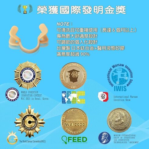 Titanium Nasal Dilator for Snore Reduction, Nasal Congestion, Improve Airflow, Comfortable Breathing Aids for Sleep Better, Exercise, Hiking, Jogging, Cycling, Medium Size in Kuwait