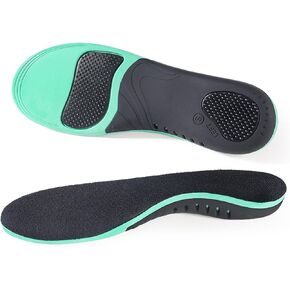 Feet Arch Support Insoles Plantar Fasciitis Shoe Insoles for Men Women Arch Pain Shoe Inserts Insoles High Arch Boot Insoles (S(Men 7-8.5/Women 8-9.5))