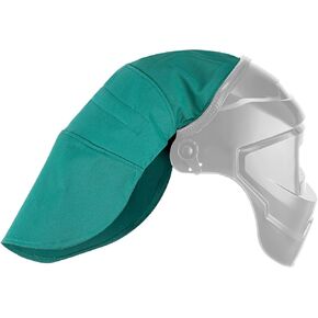 Welding Helmet Cover FR Cotton Welding Helmet Extended Headcover with Press Fit Seal Full Protection Welding Hood Accessories Welding Head Cover Compatible with Most Welding Helmets Head Wrap