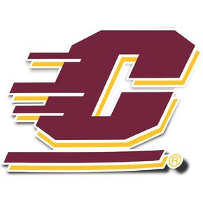 Desert Cactus Central Michigan University Sticker CMU Chippewas Vinyl Decal Laptop Water Bottle Car Scrapbook (IND 001)