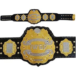 New Replica IWGP Champion Belt, Adult Size & Metal Plates