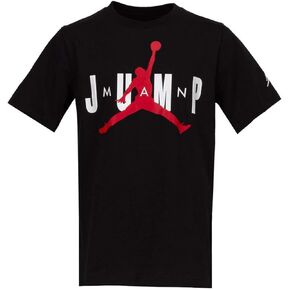 Nike Air Jordan Boy's Jumpman Logo T Shirt (Gray, Medium)