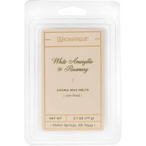 Aromatique Aroma Wax Melts Tray, White Amaryllis & Rosemary, 2.7 Ounce