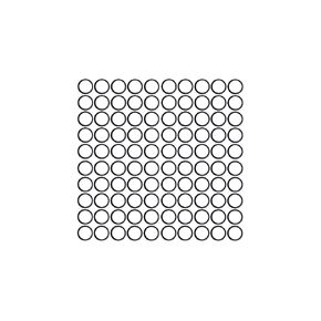 Sterling Seal XP70BUN110X100 110 Quad Ring, Buna NBR, 70 D (Pack of 100)