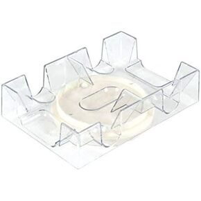 2 Deck Revolving Rotating Canasta Playing Card Tray, 2 Pack