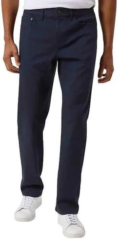 IZOD Men's Jeans - Regular Fit Comfort Stretch Knit Denim Jeans - Straight Leg Casual Pants for Men, Size 36XO32, Dusty Olive in Saudi Arabia