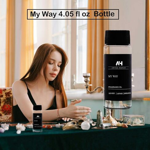 Hotel Scents My Way 50mL Essential Oil Scent Diffusers - Antal Hayat - Home Luxury Scents - Lemon, Comforting Sandalwood, Warm Cedarwood & Pretty Iris - Diffuser Oil Blends for Aromatherapy in Kuwait