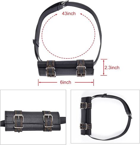 Sword Holster, Adjustable Cosplay Sword Belt to Hold 1 Sword，Leather Ring Belt Holster,Katana Holder Belt for Ninja Hero Cosplay Anime Costume in Saudi Arabia