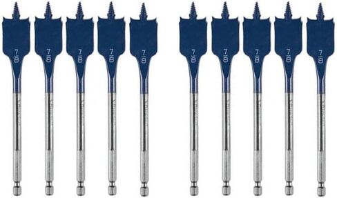 Pack of 10#DSB1011B 7/8 in. x 6 in. Daredevil Spade Bits Replacement Part New for Bosch in Saudi Arabia