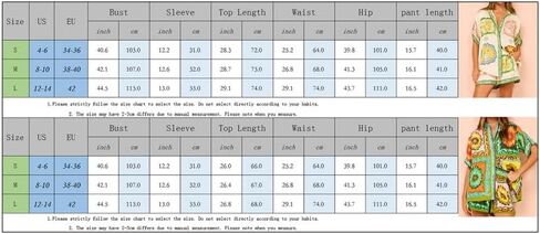 Juakoso Y2K Women Vintage Graffiti 2 Pieces Shorts Sets Floral Fruit Print Short Sleeve Shirt and Shorts Beachwear Tracksuit in Saudi Arabia