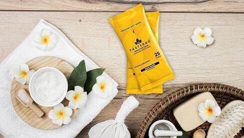Hand & Face Wet Wipes for Sensitive Skin, Travel Wipes Case, Adult Wet Wipes, Hand and Face Wipe Won't Dry or Irritate Made in EUROPE(14) in Saudi Arabia