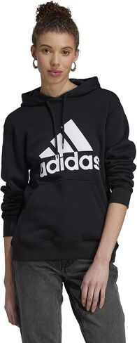 adidas Essentials Big Logo Regular Fleece Hoodie Bliss Lilac/White LG in Saudi Arabia