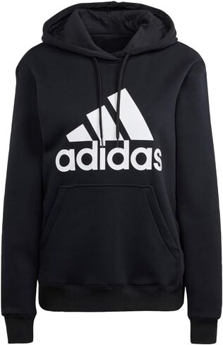 adidas Essentials Big Logo Regular Fleece Hoodie Bliss Lilac/White LG in Saudi Arabia