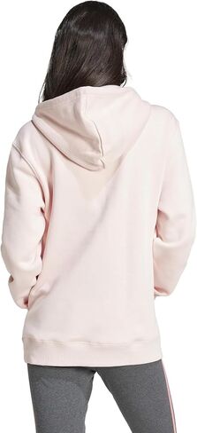 adidas Essentials Big Logo Regular Fleece Hoodie Bliss Lilac/White LG in Saudi Arabia