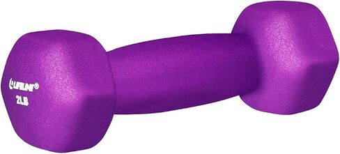 Lifeline Fitness Neoprene Dumbbell Weights - Premium Quality Equipment for Home Gym - Multiple Weight Options in Saudi Arabia