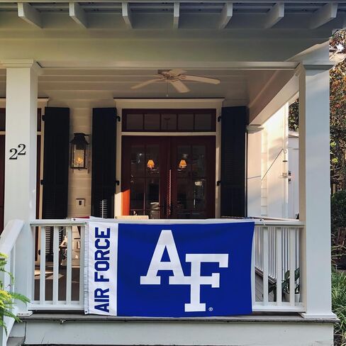 Desert Cactus United States Air Force Academy Flag USAFA Fightin Falcons Flags Banners 100% Polyester Indoor Outdoor 3x5 (Style Team Name 1) in Saudi Arabia