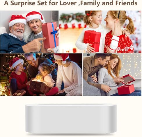 Flame Diffuser Humidifier with Three Speed Timer, LED Light Effects, 150ml Water Tank, Type C Charging for Home/Office, Ideal for Relaxation and Aromatherapy Lovers (White) in Saudi Arabia