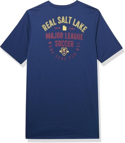 adidas Men's Real Salt Lake Short Sleeve Pre-Game T-Shirt in Saudi Arabia