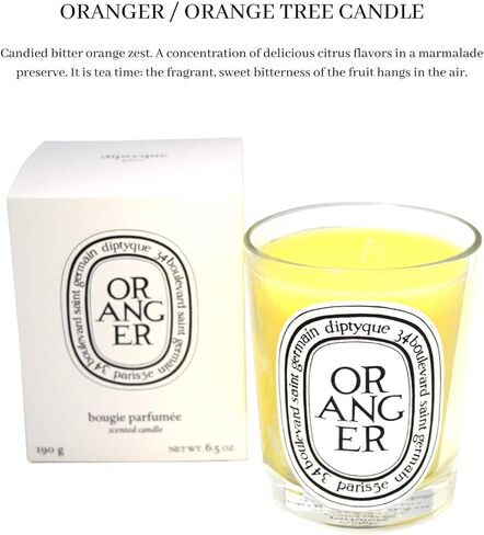 شمعة ديبتيك البرتقالية - 6.5 أونصة (I0005050) in Kuwait