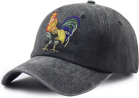 Unisex Animal Hat for Men Women, Adjustable Cotton Embroidered Wild Animals Baseball Cap in Saudi Arabia