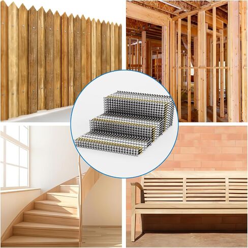 2 Inch x 0.113 Inch 21 Degree Framing Nails 1000 Count Galvanized Ring Shank For Use in All Pressure Treated Lumber in Saudi Arabia