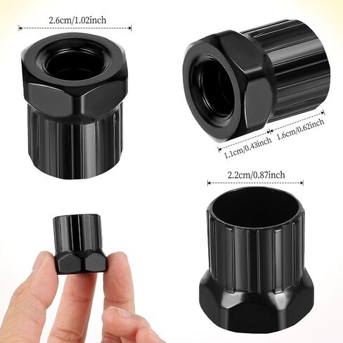4Pcs Bike Cassette Lockring Tool Mountain Bike Freewheel Remover Tool Bike Cassette Lockring Tool Bicycle Cassette Removal Tool Bicycle Repair Kit for Most Bicycle, Road Mountain Bike Repairing in Saudi Arabia