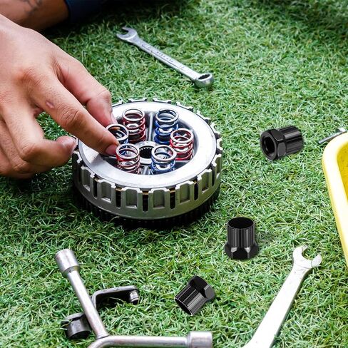 4Pcs Bike Cassette Lockring Tool Mountain Bike Freewheel Remover Tool Bike Cassette Lockring Tool Bicycle Cassette Removal Tool Bicycle Repair Kit for Most Bicycle, Road Mountain Bike Repairing in Saudi Arabia