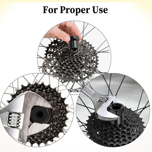 4Pcs Bike Cassette Lockring Tool Mountain Bike Freewheel Remover Tool Bike Cassette Lockring Tool Bicycle Cassette Removal Tool Bicycle Repair Kit for Most Bicycle, Road Mountain Bike Repairing in Saudi Arabia