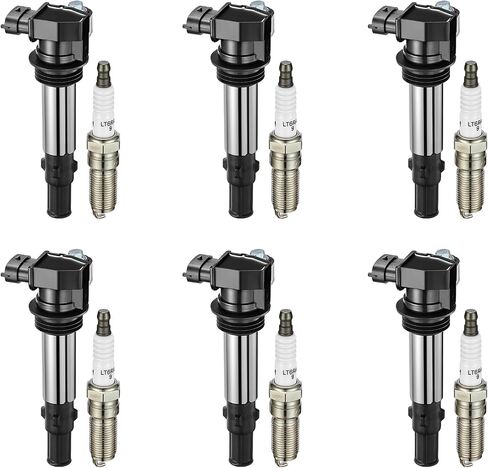 BDFHYK Ignition Coil Pack Set of 8 Compatible with Buick 2007-2011 Lucerne, Cadillac 2007-2011 DTS 2007-2009 SRX 2007-2010 STS 2007-2009 XLR 4.4L 4.6L V8 Replacement for UF543 12597745 GN10453 48720 in Saudi Arabia